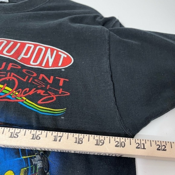Vintage 1996 Dupont Refinish Racing #24 Jeff Gordon NASCAR T-Shirt Men's Sz Lrg - Picture 4 of 5